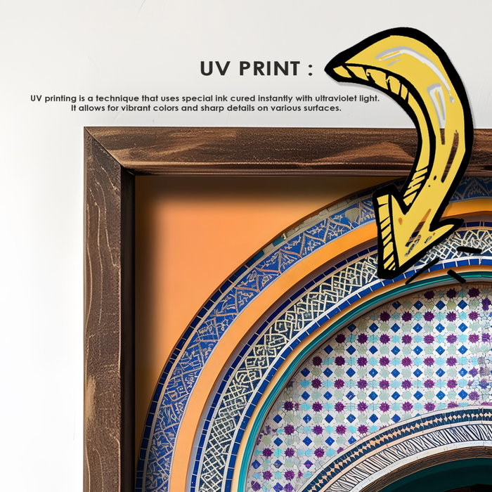 Wallity Cuadro Decorativo GE121-L Multicolor Wallity Cuadro Decorativo GE121-L Multicolor